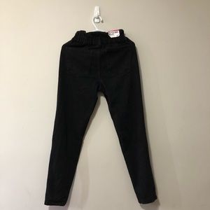 BNWT Paper Bag Waist, SWS denim co Black Jeans. Sz XS.